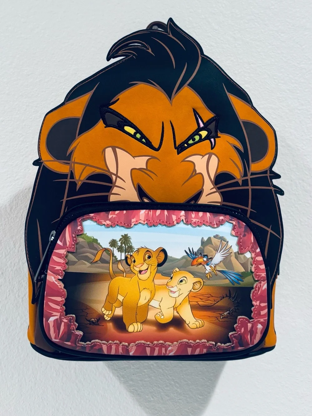 The Lion King Scar & Simba Mini Backpack and Wallet Set